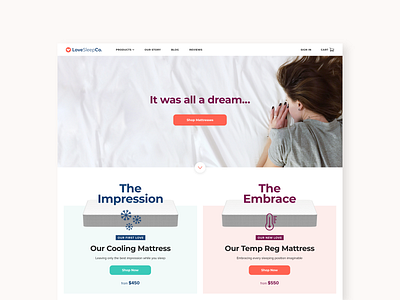 LoveSleep Website