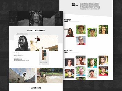 Arbor Collective - Team Page design digital design graphic design interactive design responsive ui uiux ux visual design web design
