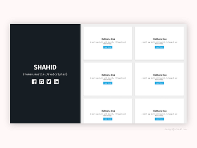 Simple Portfolio Design