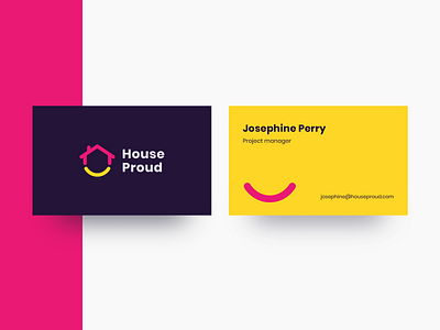 House Proud. Business cards