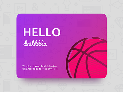 Finally on Dribbble :D debut first shot player