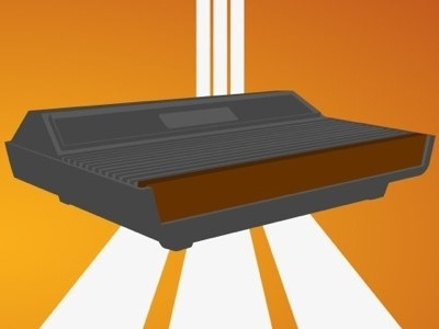 Atari 2600 1980s 2600 80s atari console game home retro system video videogame