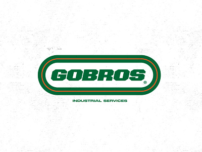 GoBros Industrial Services P#01 brand identity branding clean design company logo design graphic design indust industrial logo skom™ typography