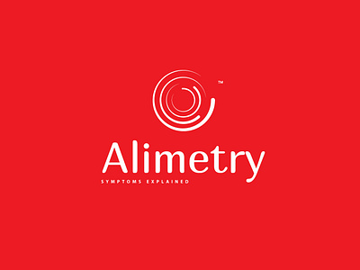 Alimetry branding design icon logo medical pharmacy startup vector