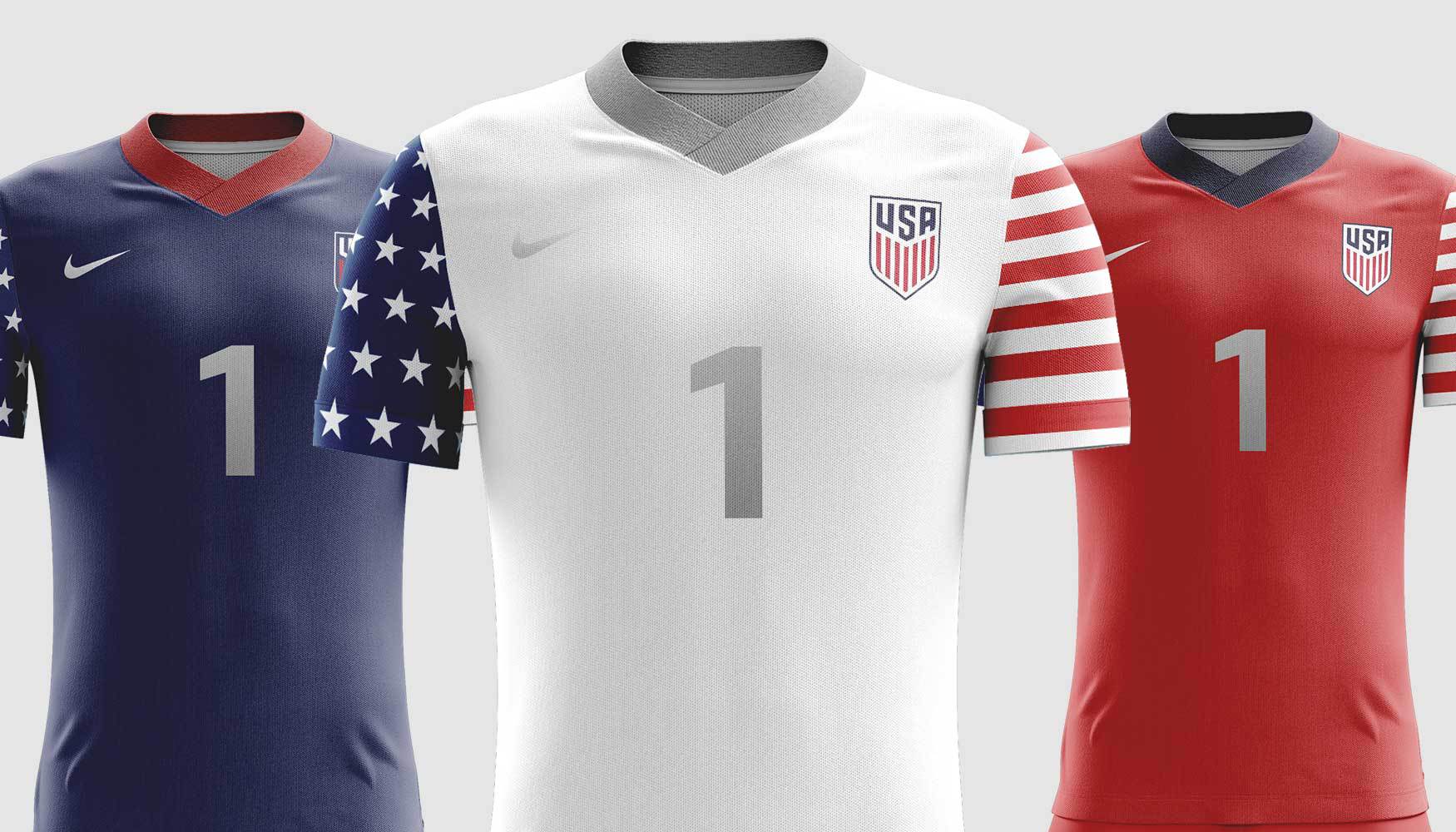 usa team jersey soccer