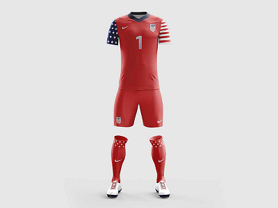 USMNT Concept World Cup Soccer Jerseys