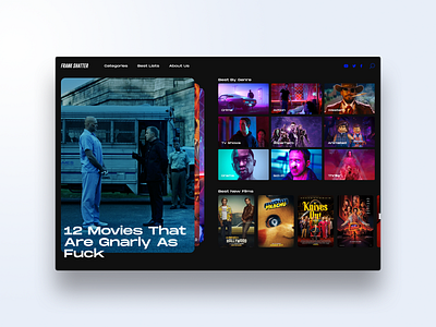 Movie App/Blog Design