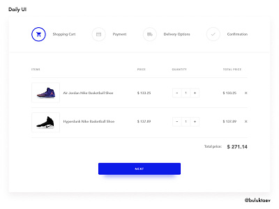 Daily UI #002 Checkout