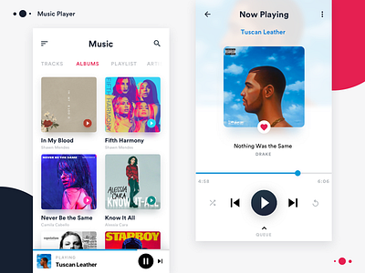 Music Player Design Concept