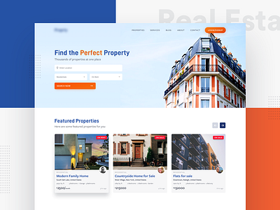 Real Estate Website Design