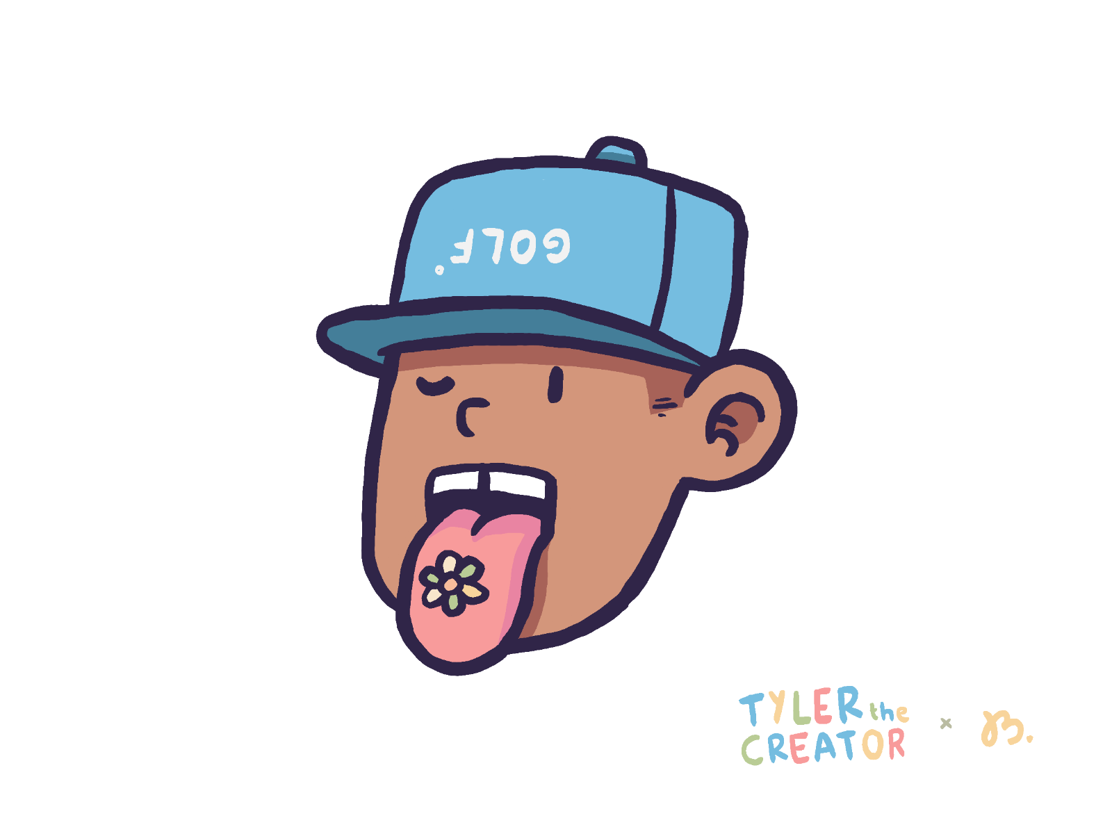 Tyler the creator логотип. Tyler the creator рисунок. Тайлер зе креатор гольф. Тайлер мультяшный.