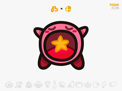 Kirby bros icon kirby nintendo smash super