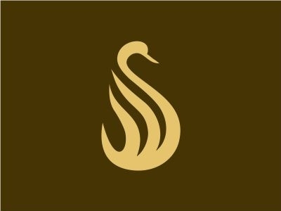 Luxurious Swan Logo Icon Design animal beauty bird design elegant exclusive flat flighless fowl high class icon logo luxurious premium river royal simple stunning swan water