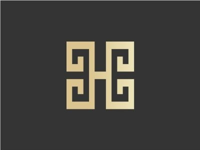 Luxurious Letter H Initial Logo Concept