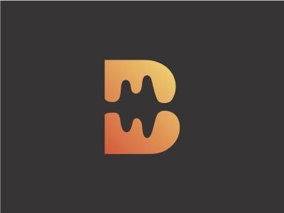 Letter B and Audio Logo Design Concept