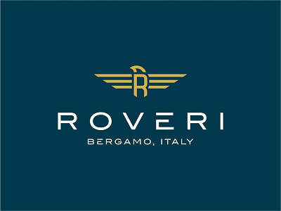 Roveri alphabet brand concept concept design dual meaning eagle eyewear high end icon initial italy letter logo luxurious monogram monoline r style