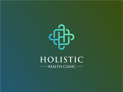 Holistic Heatlh Logo Concept care check up clinic clinical concept creative doctor health holistic human icon idea initial letter h lifestyle living logo medical monoline service
