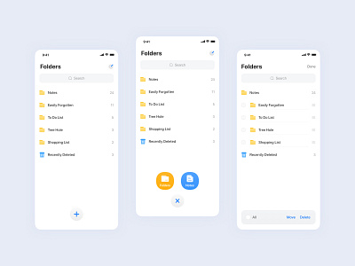 Redesign of Notes app design ui ux