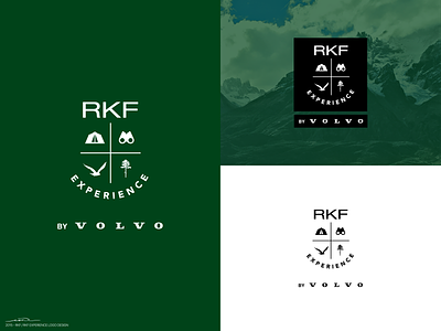 RKF Experience - Logo art direction brand design illustrator logo psd