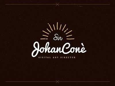Sir JohanCone 2015 branding johancone logo