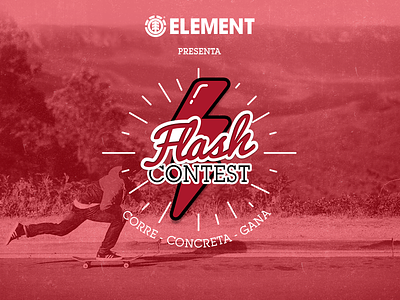 Element Flash Contest Chile element logo skate