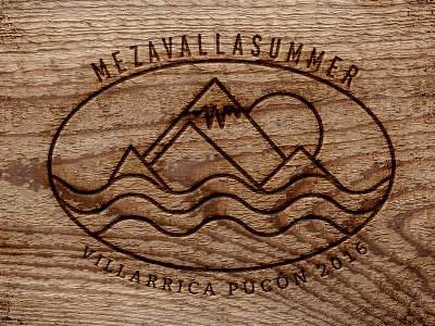 MeZavallaSummer2016 chile logo pucon villarrica