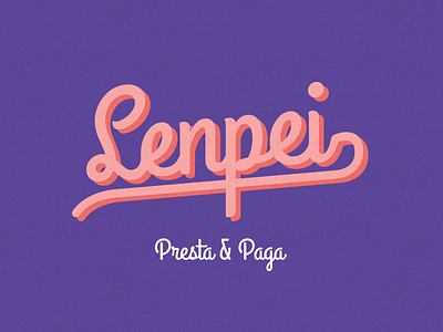 Lenpei logo art direction design logo design