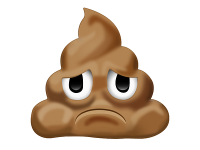 Sad Poop illustration poop sad vector