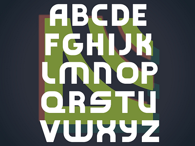 Under the Radar Graphics - Custom Typeface