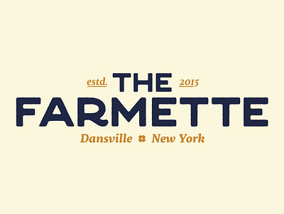 The Farmette Brand Identity agriculture farm healthy identity new york organic type typography