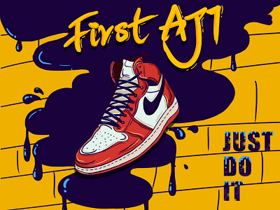 First AJ1 illustration