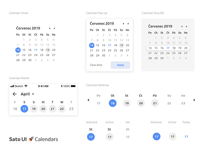 Sato UI 🚀Date Picker & Calendar