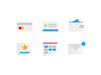 Simple Icons for Booking App 📱💳⭐️ abstract ui alert calendar credit card gradient icon design icon set message minimalist mobile app mobile ui notification pass payment payment methods premium sato ui simple ui