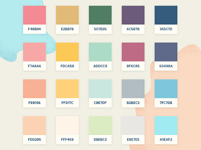 Colors Palette colors design flat palette ui