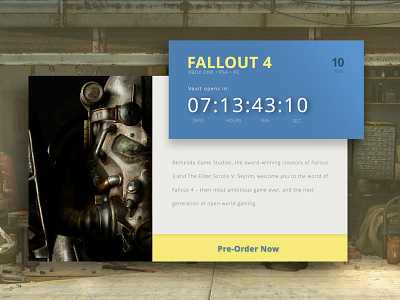 Daily UI - Day 14: Countdown Timer
