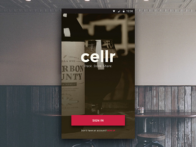 Cellr android app beer cellr craft design ui