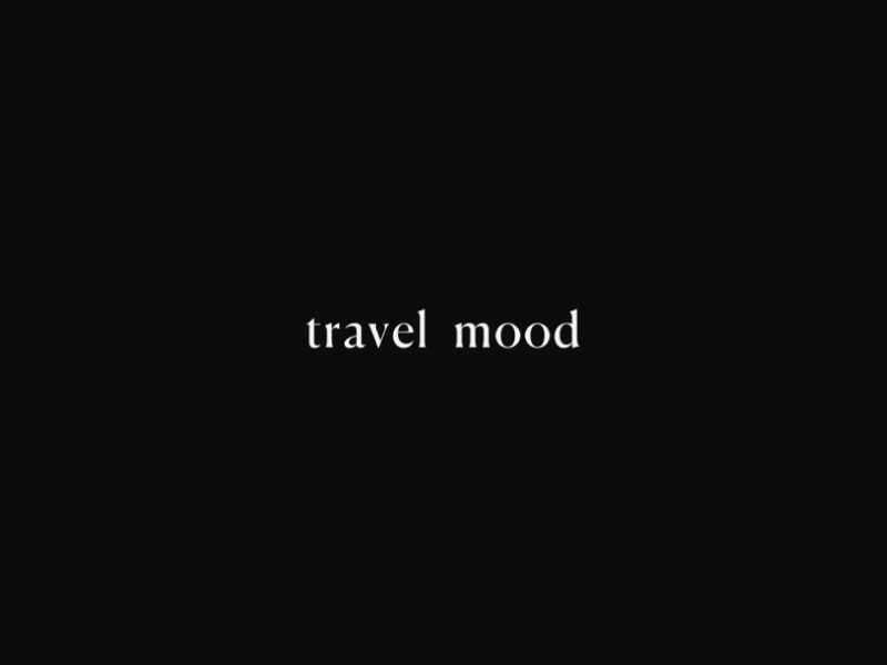 Travel Mood - Concept #2 animation animations grab gsap interactive design interface photography polaroid principle transition transitions typography ui