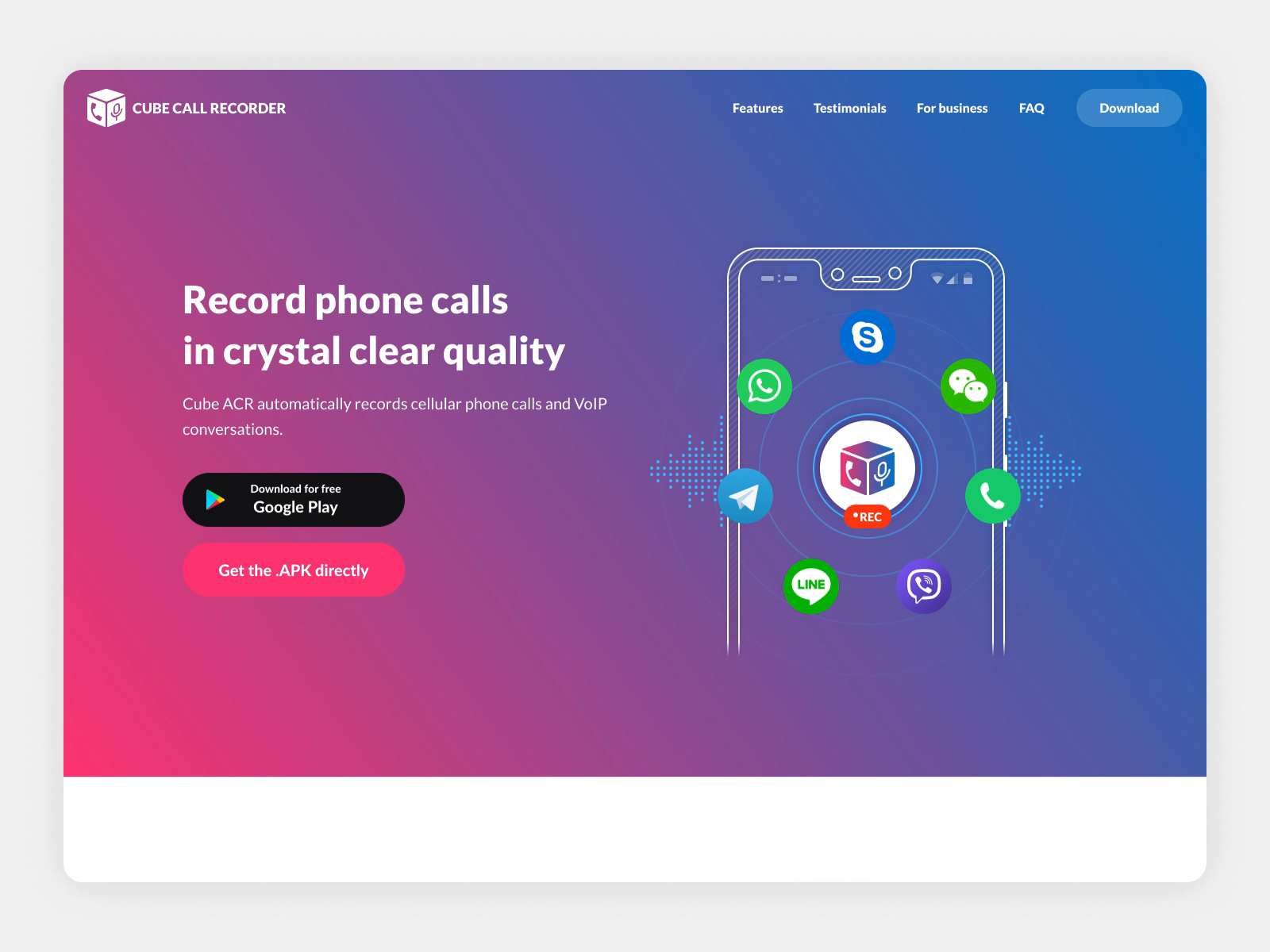 cube call recorder pro mod apk