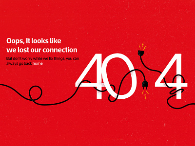 404 Error Page | Illustration advertising art direction brand colour design digital graphic design illustration typography visual