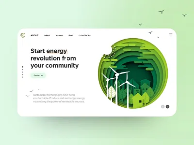 Renewable Energy Storage Solutions alternative energy energy saving environmental design green energy greenery landing landingpage renewable renewables webdesign wind power wind turbine windmill