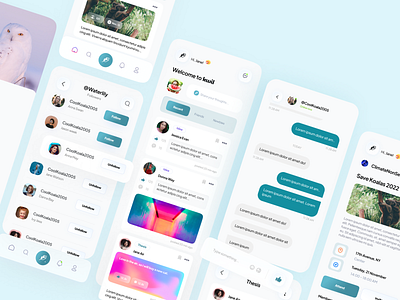 Kwill - Web3 Social Platform by Bogdan Falin for QClay on Dribbble