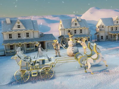 Holiday Card 2015 animation card christmas emmy holiday nominated
