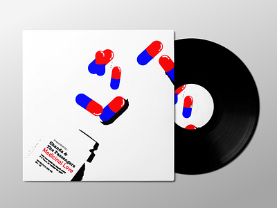 Medicinal Love EP - Cover Art graphic design