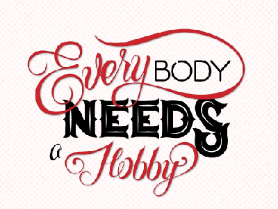 Every Body design graphic lettering typography