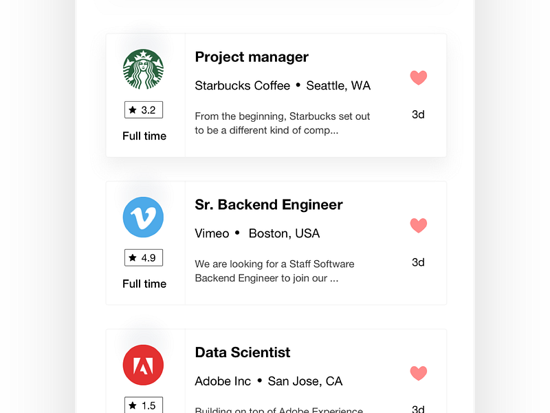 Polaris Employment social network by Spatiums on Dribbble