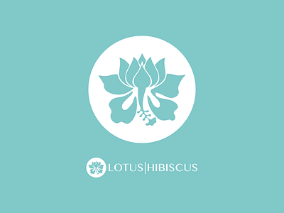 Lotus|Hibiscus Logo Design branding design hibiscus logo lotus