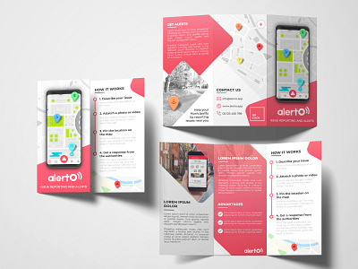 Alerto Brochure Mockup