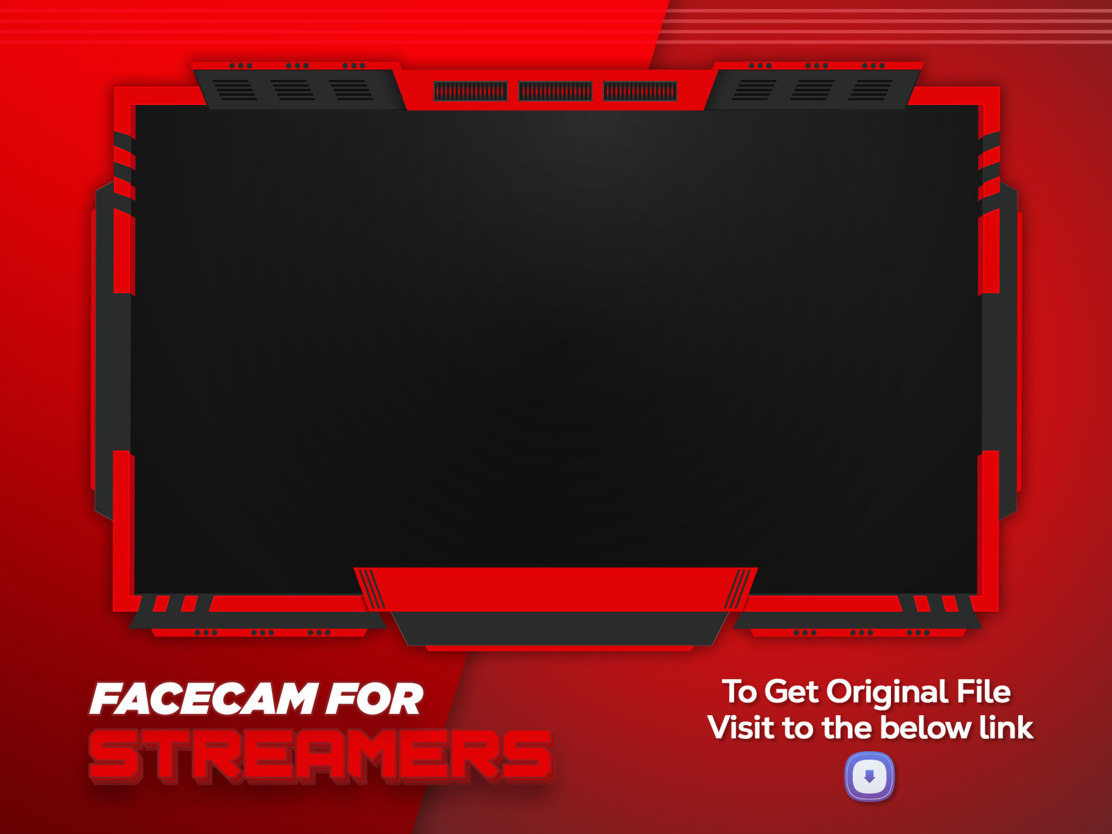 Twitch OBS Streaming overlay Face Cam Design by Rezaul Islam on Dribbble