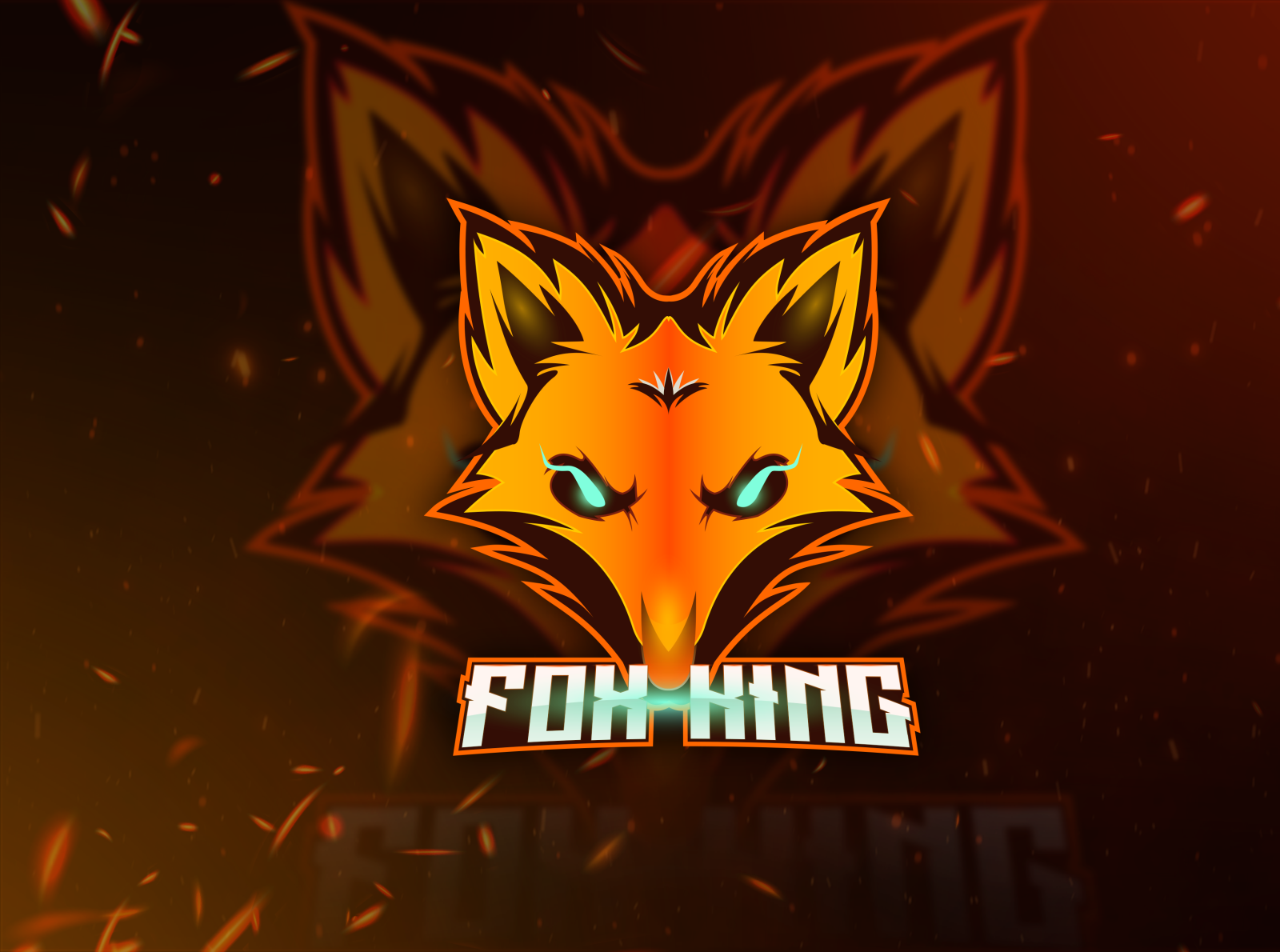 Fox King E Sports Logo Design For Gamers By Rezaul Islam On Dribbble