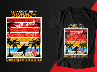Summer Tshirt Design background photo banner crafts illustration tsh
